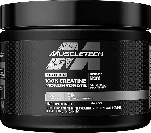 MuscleTech Platinum 100% Creatine Monohydrate – 200 grams